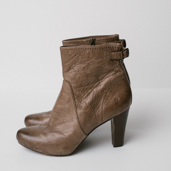 Frye Leather Ankle Boots - Picture 2 of 6